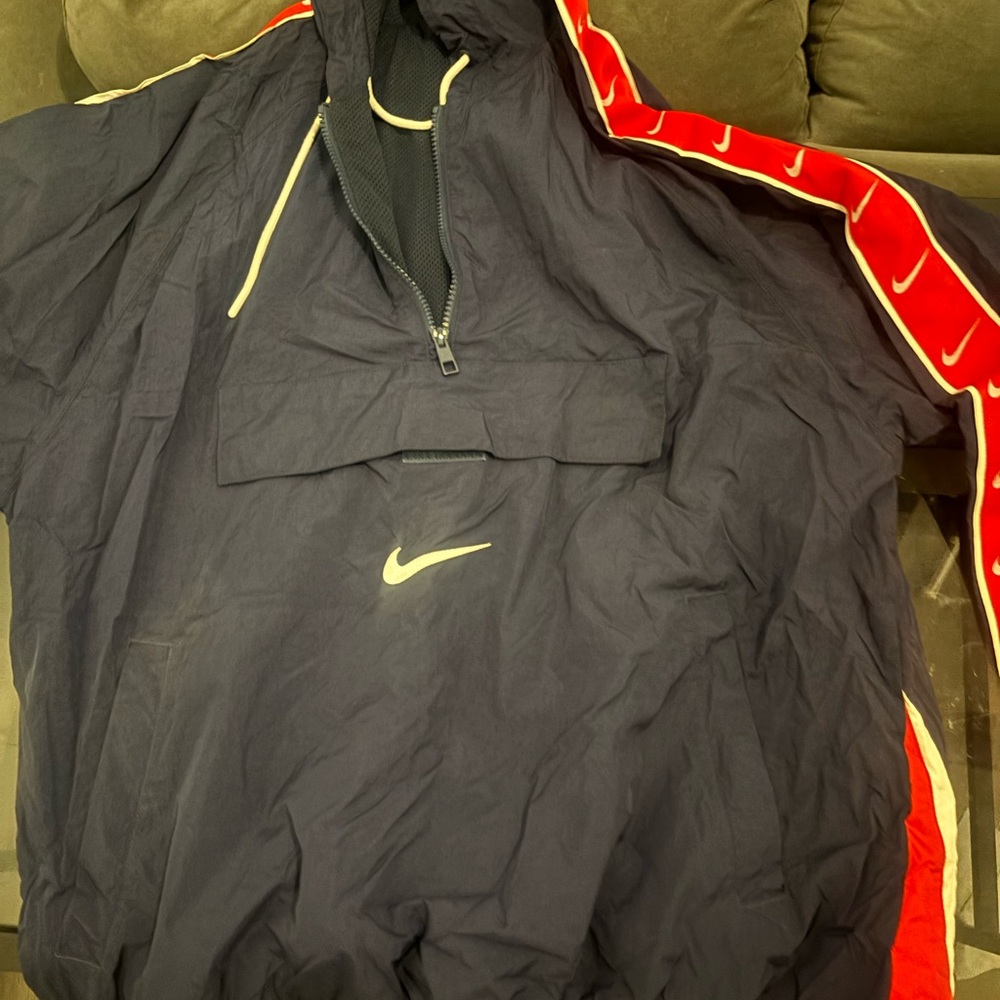 Nike Men's Black and Red Jacket